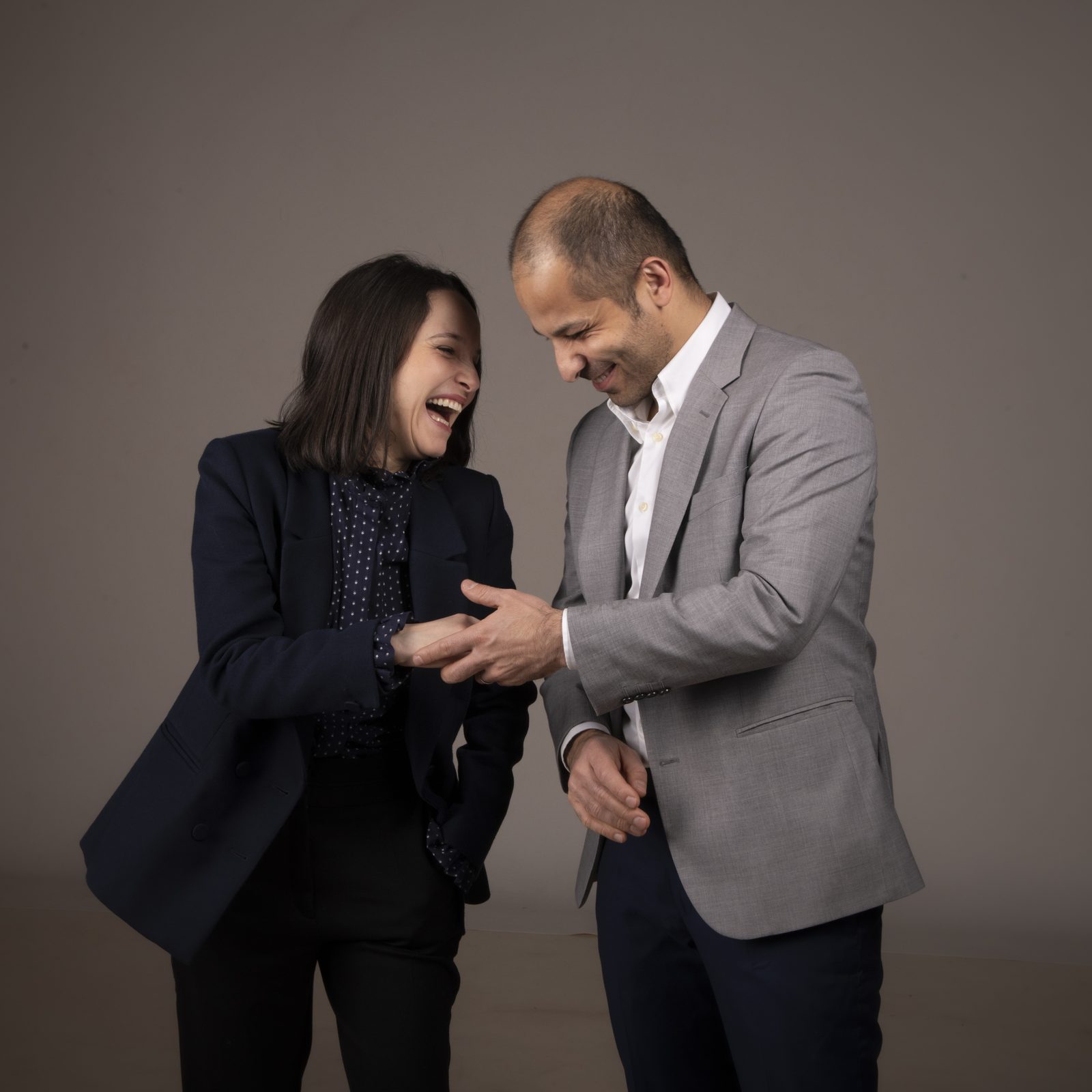 Kahina Hadjara et Dr Salam Abou Taam, cofondateurs d'Easy Vascular Cure